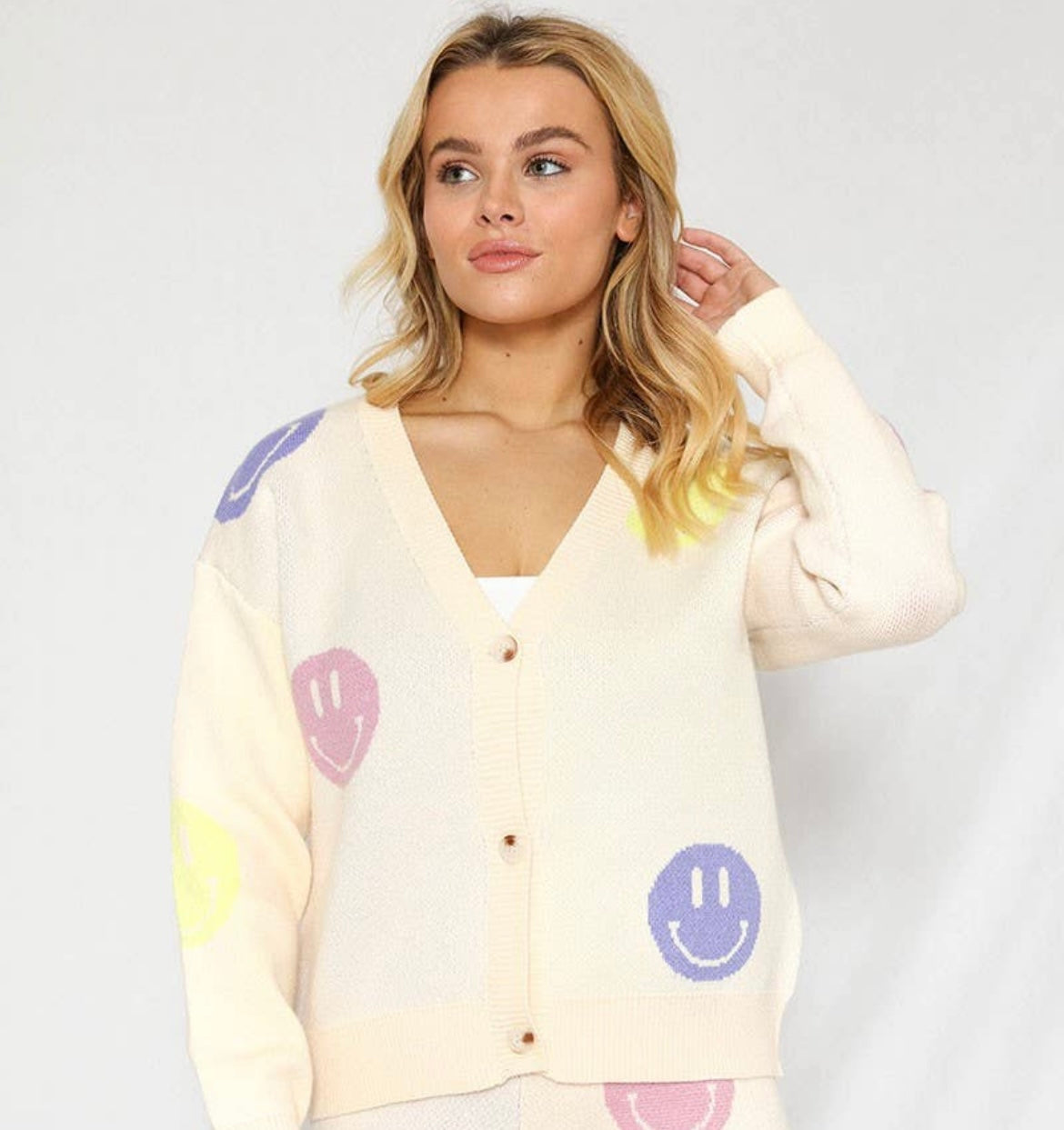 Smiley Cardigan