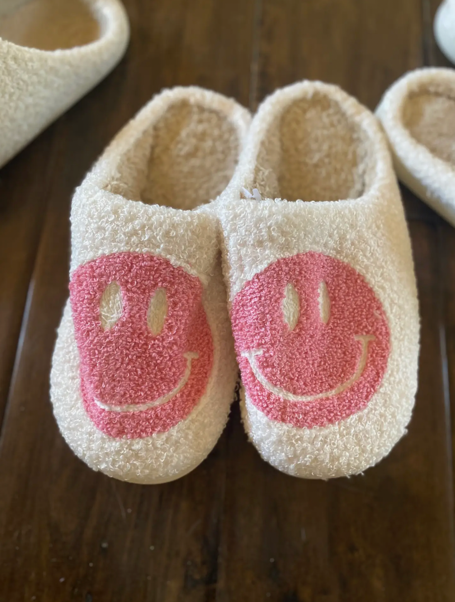 Smiley Face Slippers