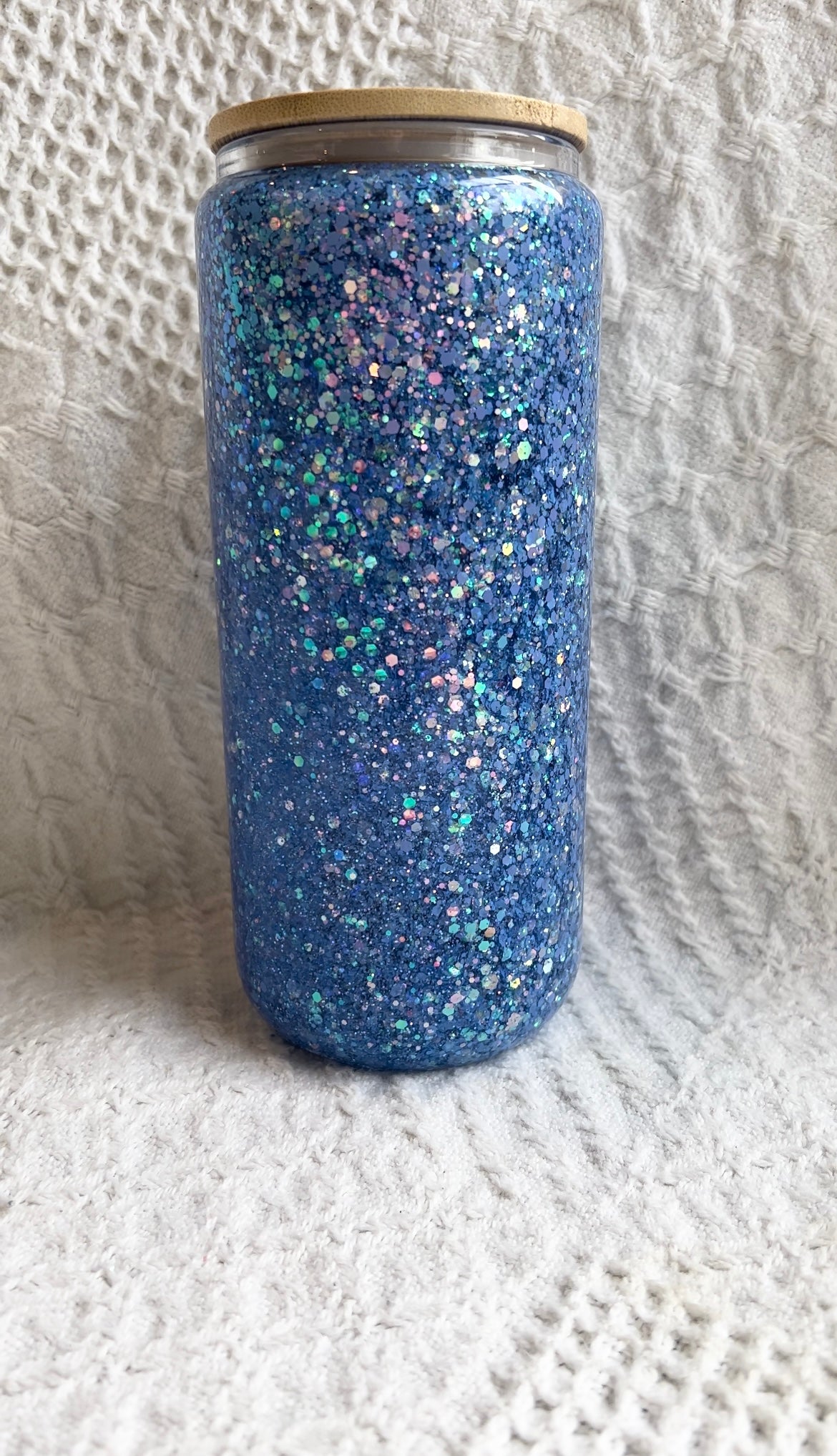 Sapphire Snowglobe Tumbler