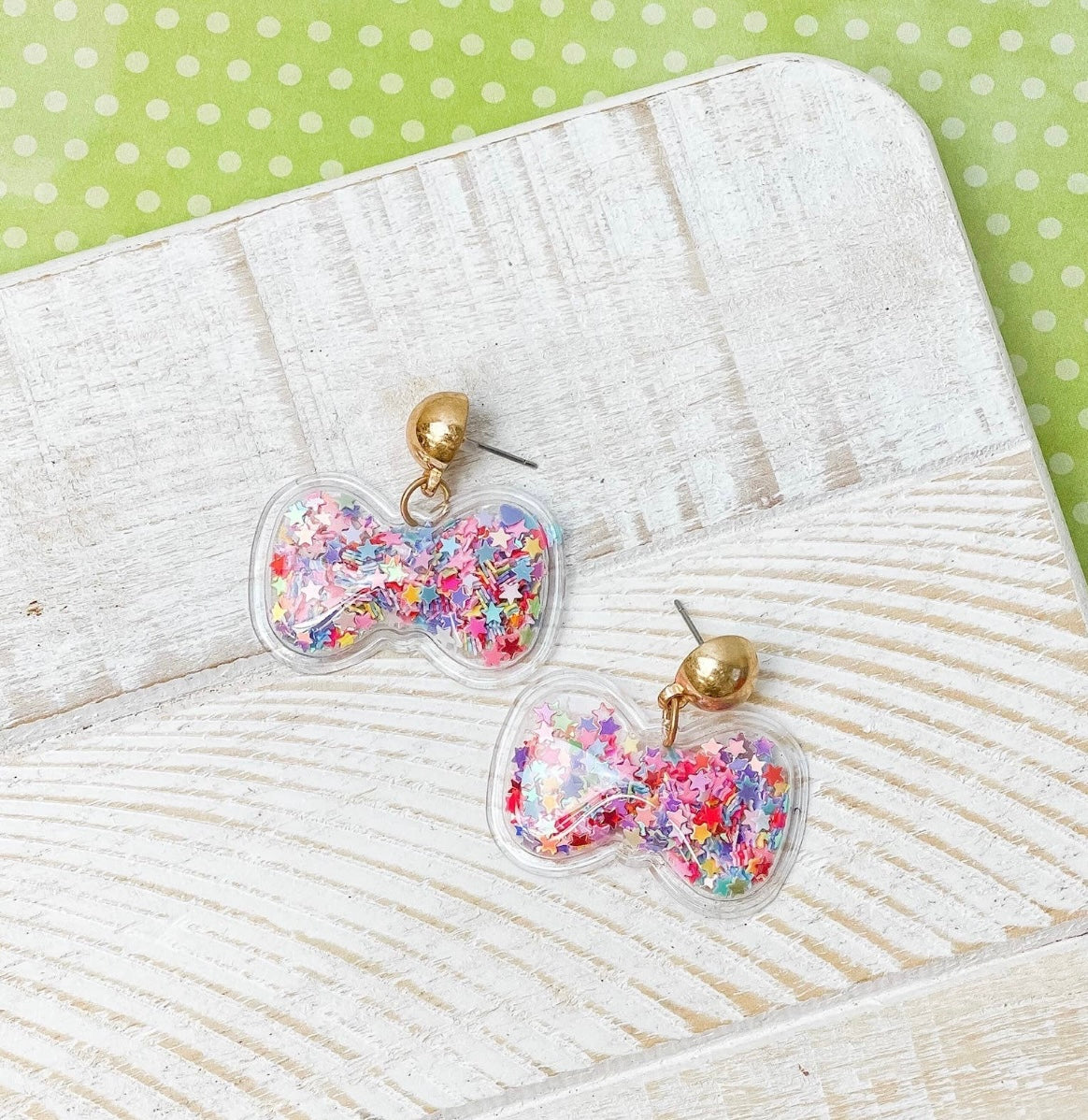 Shaker Bow Earrings