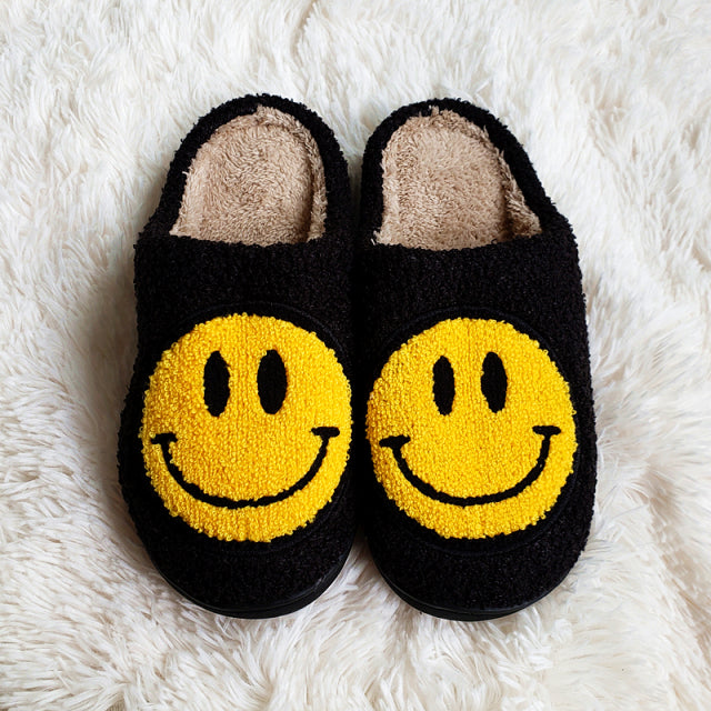 Smiley Face Slippers