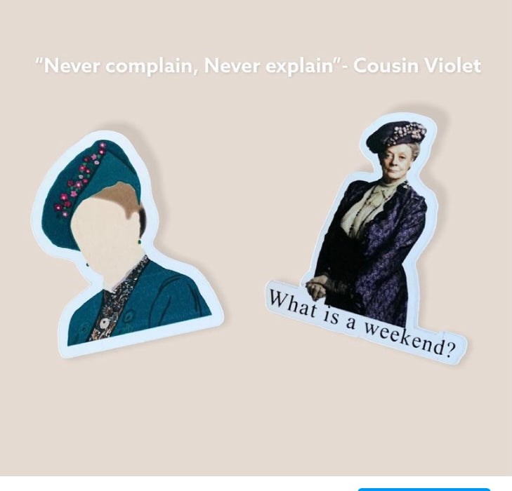 Downton Abbey Sticker