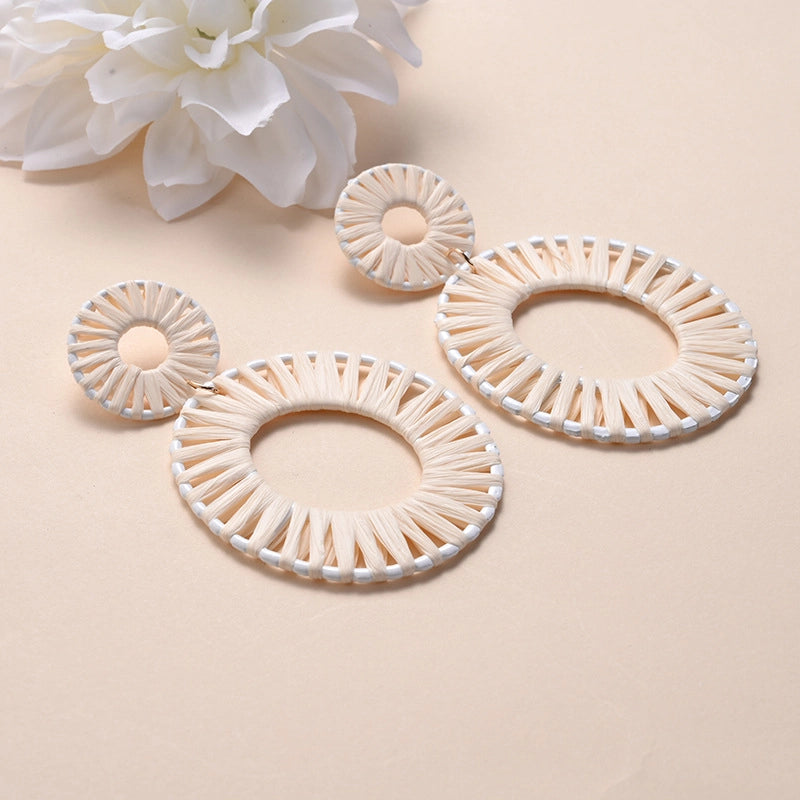 Beach Braided Earrings