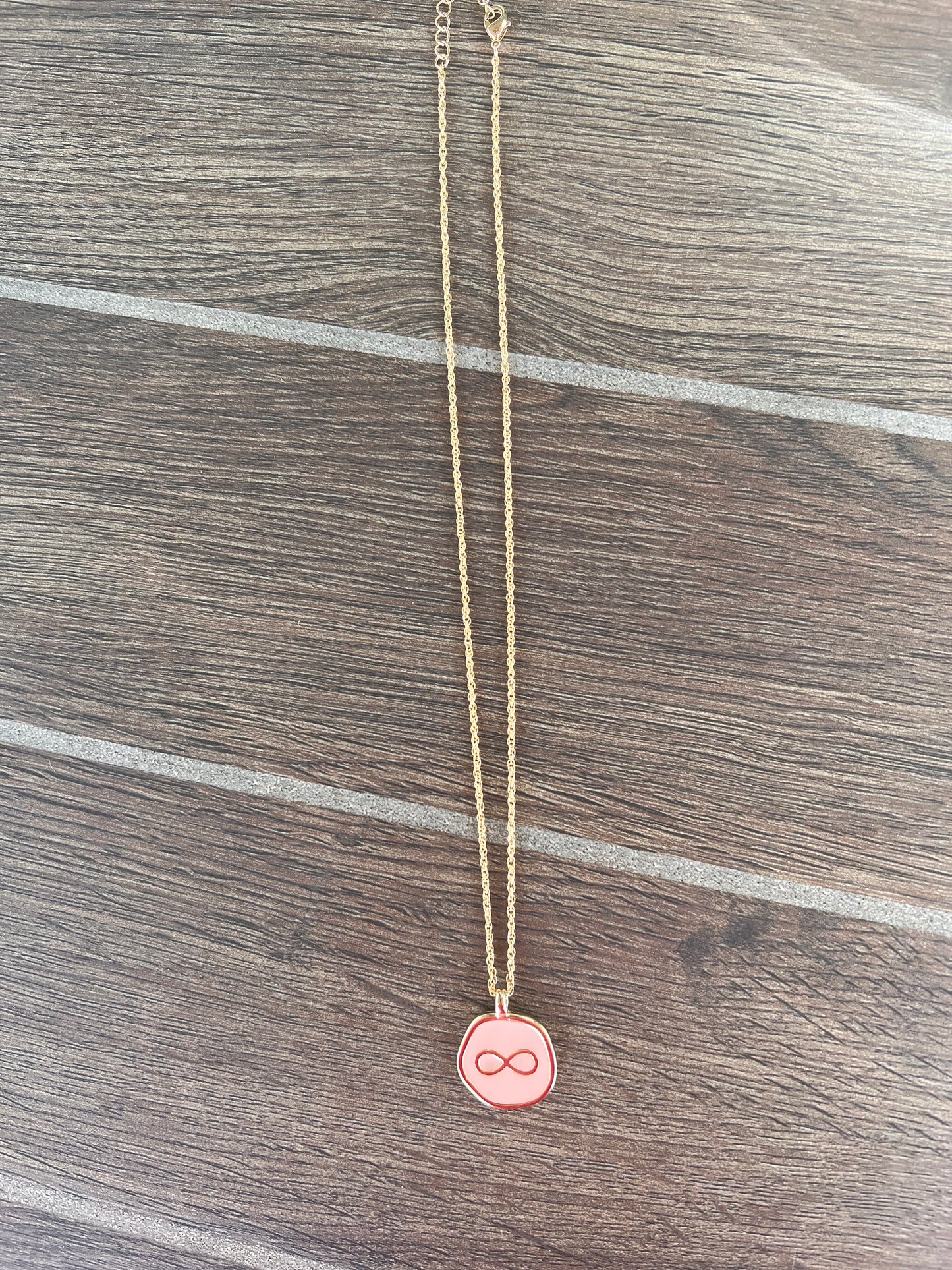 I love you for INFINITY necklace