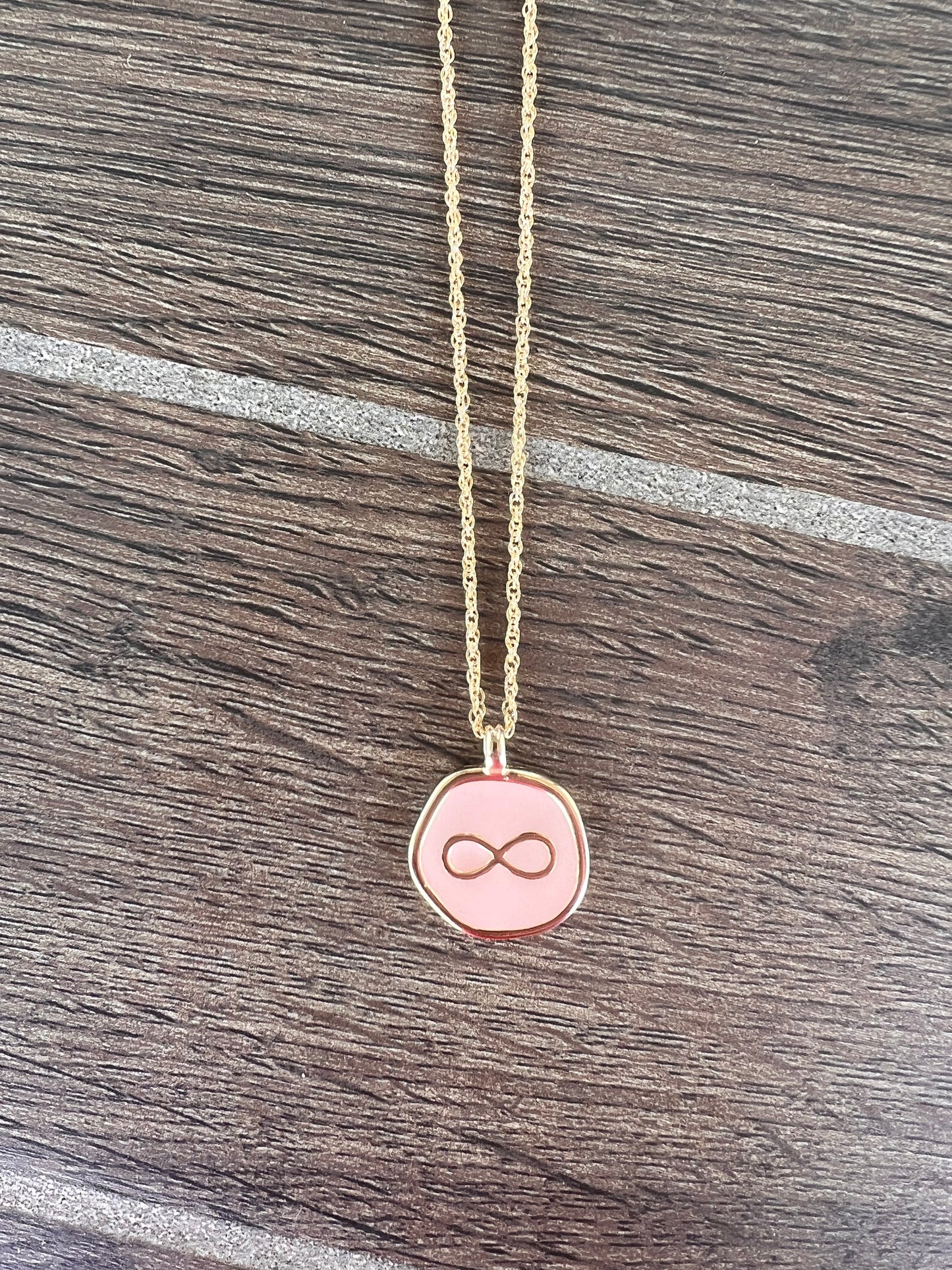 I love you for INFINITY necklace